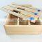 Hot sale 3 in 1 bamboo roll kitchen organizer plastic wrap dispenser with cutter