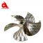 5 blade propeller marine boat propeller