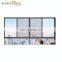 JYD Burglar Proof Balcony Window Latest Double Glass Slide Modern Popular Sliding Aluminum Casement Window