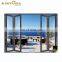indoor folding door supplier aluminium folding glass door for kitchen