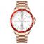 2022 Hot Factory Price Custom Women Watch Luxury Water Resistant Gold Plating Ladies Stainless Steel Minimalist Watch For  Lady