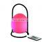 hotel cafe glowing decoration rechargeable cordless restaurant led lighting portable luminaire battery powered led table lamps