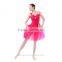 Camisole Leotard with Tutu Skirt, Lovely Performance tutu (4186)