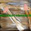 Bamboo utensil with colorful handle bamboo cooking spatula set Wholesale