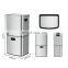 35+25 L Electric Canteen Restaurant Kitchen Sensor Medical Stainless Steel Powder Household Double Layer Smart Trash Can