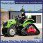 Retrofitting agricultural tractors with anti sinking semi chain rails for stable and reliable operation in muddy deserts