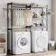Toilet washing machine storage rack  Floor to floor toilet storage rack   Balcony bathroom toilet rack   basin rack