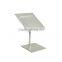 Metal Shoe Rack Matt Silver Retail Shoe Rack Display Stands Wholesale Shoe Holder