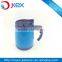 Double wall pot belly bowl plastic tea pot travel mug