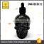 trade assurance 30ml 60ml 120ml skull head glass eliquid dropper bottle,bottle skull with child dropper