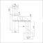 New Arrival Chrome Plated Bottle Trap Brass Waste Basin Accessories(J220-T)