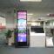 USER-PLS Optical Seamless splicing floor stand digital signage with dual lcd screen
