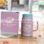 "Pinsun"ceramic Travel Mugs With Lid