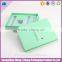Silver Foil Hot Stamping Carrying Box For Cosmetic With Blister