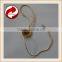 aluminous seal tags attached with two color twisted string