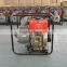 4" by 4" Single cylinder diesel portable water pump (KDP40)
