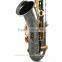 MTS-306 black nickel tenor sax with golden key from China
