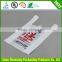 custom printed small plastic bag / supermarket cart bag / t-shirt packaging bag
