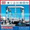 Weihua 26 Years Experiences Mobile Straddle Hoist for Boat Repair