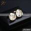 Factory Supply Wholesale Sliver Watch Movement Cufflinks