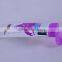 luxurious PE cosmetic plastic tube tubes , oval shape with flip top cap for shampoo