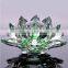 Crystal lotus flower, decorative crystal flowers, glass flowers and crystal flowers