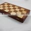Wooden backgammon and chess box and case