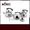 high quality stainless steel whistling kettle with bakelite handle