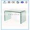 10mm Hot bending glass bent glass coffee table curved glass table