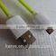 Wholesale flat design jelly color micro usb cable, flat design usb charger cable