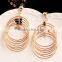 Hoops linked metal earring