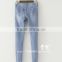 Light jeans pants female summer thin thin jeans slim women's trousers all-match foreign trade