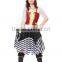 Halloween Sexy Female Pirate Woman's Fancy Female Dress Costume