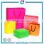 Custom Made Paper Makeup Bag Printing with Custom Logo Print