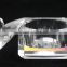 Home Decoration Crystal Glass Sugar Bowl with Lit sugar stock