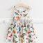 children baby girls beach dresses butterfly printed girl party dresses
