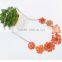 Women jewelry wholesale beautiful colorful hawaii flower necklace