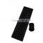 Black color office chair computer keyboard and mouse combo