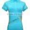 2016 comfortable high quality sollid ladies polo shirt