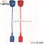 E27 Socket Silicone Droplight Parts With Weaving Wire
