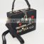 2016 Wholesale Cloth Clutch bags /Customized Carton Embroidery Handle bag/Messenger Bag With Lock Catch                        
                                                Quality Choice