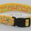 strong pet/dog collar in polyester with leads