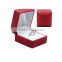 Red color long hair velvet jewelry packaging ring box with led lights                        
                                                Quality Choice