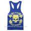 2016 mens bodybuilding singlet print gym mens stringer singlet