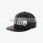 fashion custom 5 panel printed leather hats