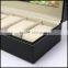 Factory direct sales of high-end 6 PU leather watch packaging bo display craft gift bo eport trade