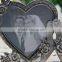 European style fashion alloy set back to the back of the bedroom decoration photo frame, creative heart, wedding photo frame