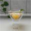 design double wall borosilicate glass martini cup