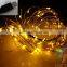 10M 100L copper wire string fairy light with USB connector plus EU adapter for wedding party and christmas