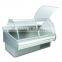 Supermarket dishes display refrigerator/cook food cooler showcase